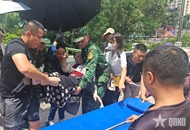 Quang Ninh border guards promptly rescue Chinese national